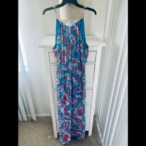 Forever 21 floral maxi dress